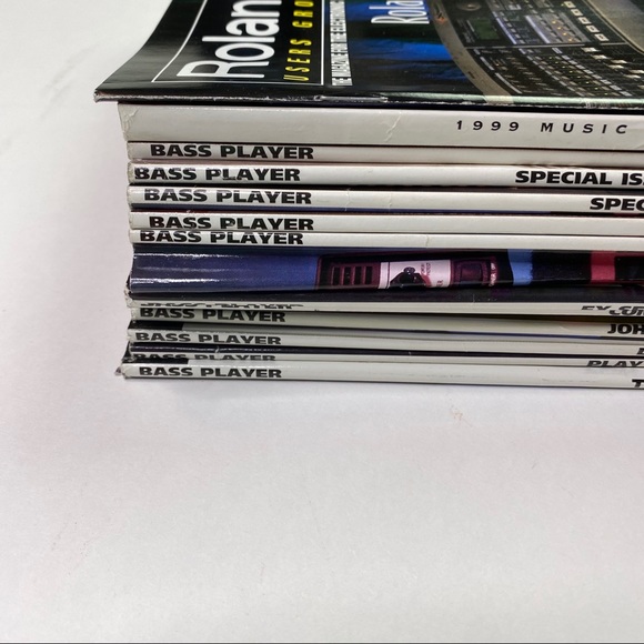 Vintage Bass Player Magazine Back Issues Musician - Picture 5 of 12